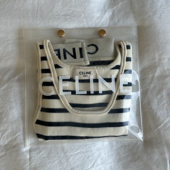 Celine Stripes Crop Top - Picture 5 of 5